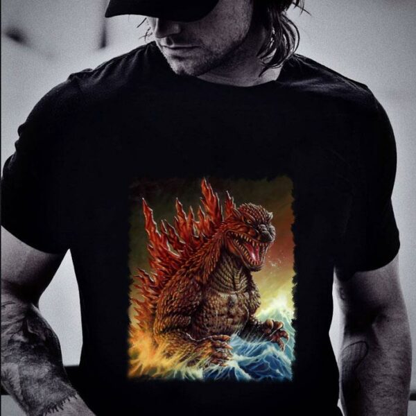 Official Godzilla 2000 Millennium Poster shirt 2
