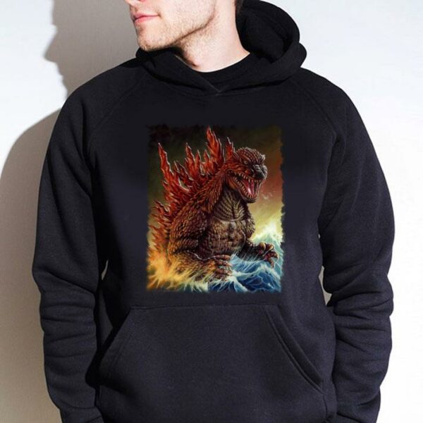 Official Godzilla 2000 Millennium Poster shirt 4