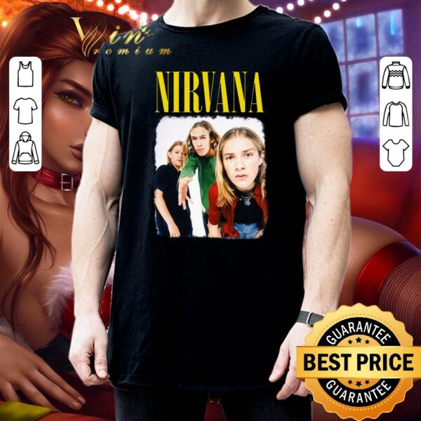 Official Hanson mashup Nirvana shirt 3