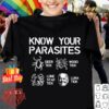 Official Joe Biden Know Your Parasites Deer Tick Wood Tick Lone Star Tick Luna Tick shirt 8