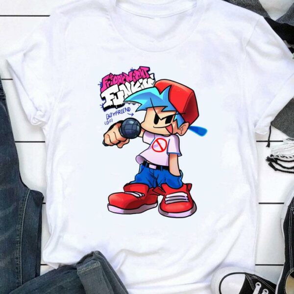 Hot Official Friday Game Night Funkin Boyfriend shirt 1