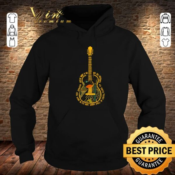 Best Original Guitar Hotel california On A Dark Desert Highway shirt 4