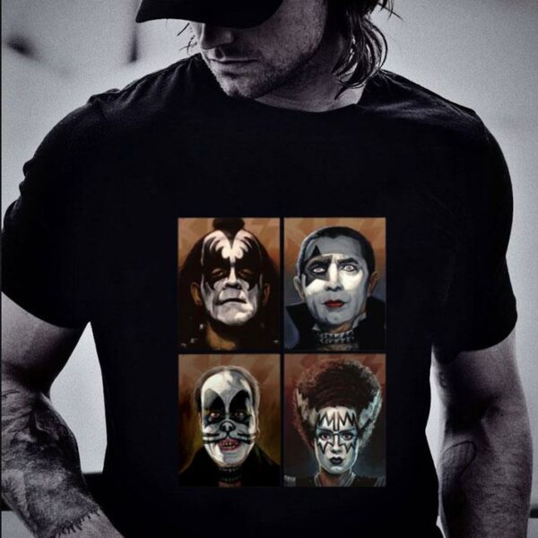 Official Kizz Band Classic Rock- Classic Monsters shirt 2
