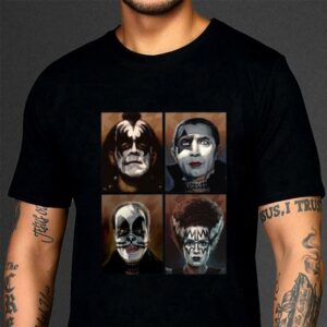 Official Kizz Band Classic Rock- Classic Monsters shirt 6