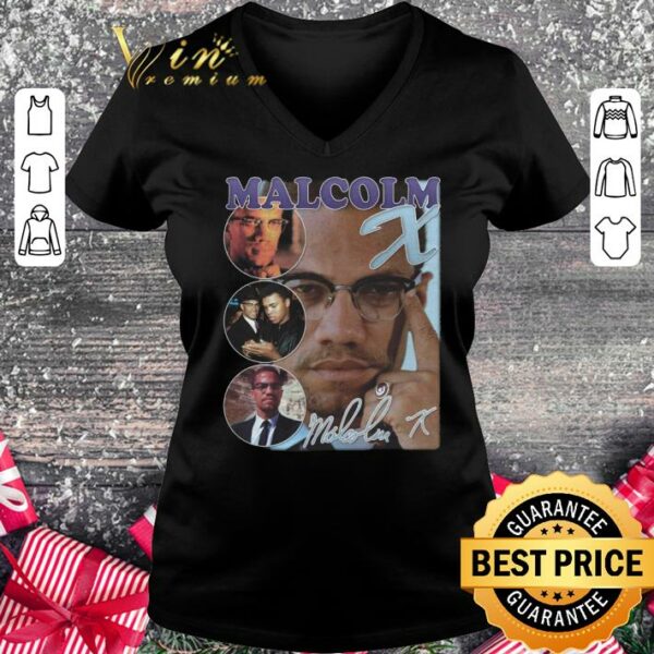 Best Malcolm X Bootleg Rap Civil Rights Vintage Style T-Shirt 2