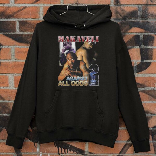 Best Tupac Shakur Makavell Against All Odds 2Pac Rap Vintage Style Shirt 4