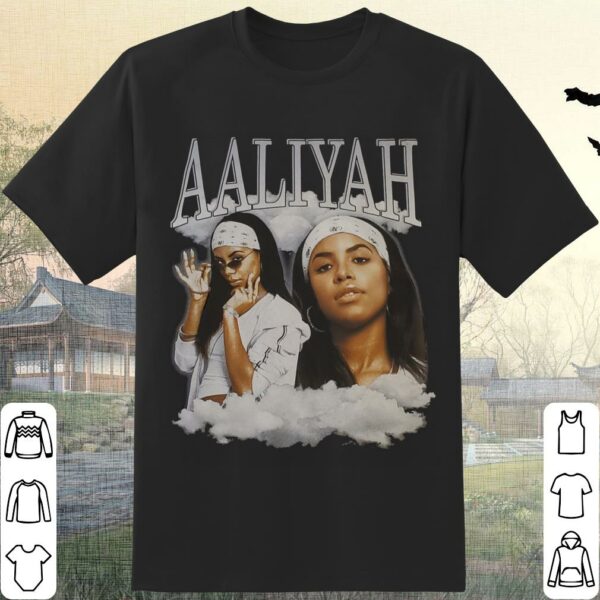 Aaliyah Graphic Tee Shirt, Aaliyah Shirt,Queen of Urban Pop Shirt 1