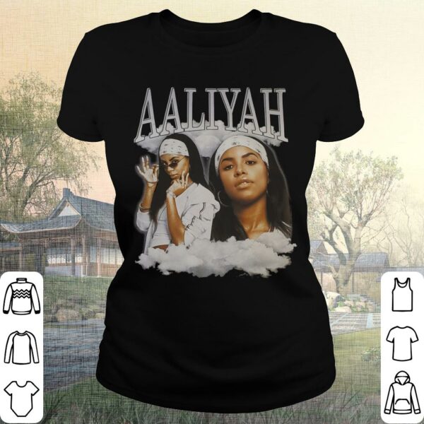 Aaliyah Graphic Tee Shirt, Aaliyah Shirt,Queen of Urban Pop Shirt 2