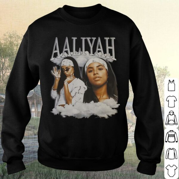 Aaliyah Graphic Tee Shirt, Aaliyah Shirt,Queen of Urban Pop Shirt 3