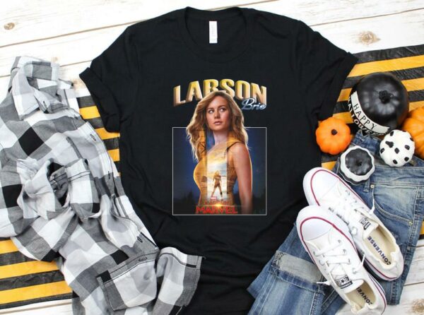 Brie Larson Shirt, Captain Marvel Shirt, Carol Danvers Shirt 1