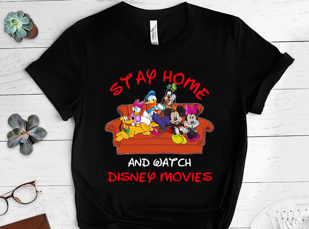 Funny Mickey Mouse And Friends Stay Home Watch TV Shirt 10 Funny Mickey Mouse And Friends Stay Home Watch TV Shirt