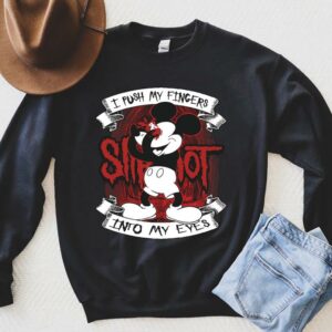 I Push My Fingers Into My Eyes Halloween Mickey Mouse Disney Shirt 5