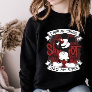 I Push My Fingers Into My Eyes Halloween Mickey Mouse Disney Shirt 7