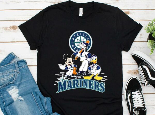 Official Seattle Mariners Mickey Mouse Walt Disney Shirt 1