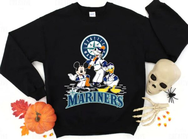 Official Seattle Mariners Mickey Mouse Walt Disney Shirt 2