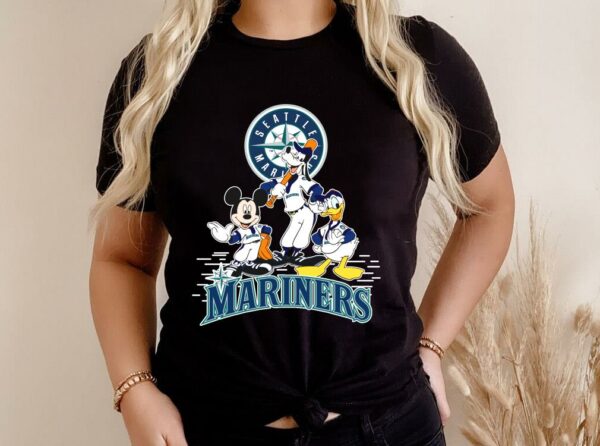 Official Seattle Mariners Mickey Mouse Walt Disney Shirt 3