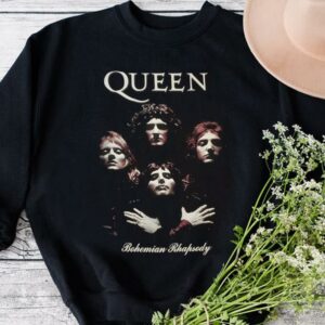 Queen Rock band Bohemian Rhapsody Shirt, Freddie Mercury Shirt 6