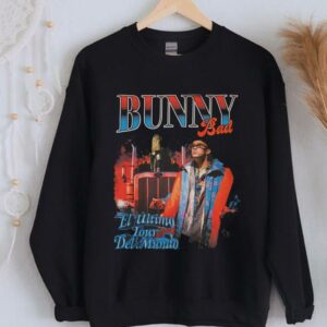 Vintage Bad Bunny El Ultimo Tour Del Mundo Shirt, Bad Bunny Graphic Tee Shirt 5