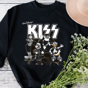 Vintage Kiss Band Walt Disneys Mickey Mouse and Friends Shirt 6
