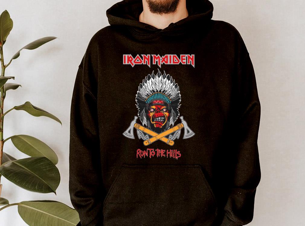 Hot Iron Maiden Native American Run To The Hills Shirt, Iron Maiden Native American Shirt Hot Iron Maiden Native American Run To The Hills Shirt, Iron Maiden Native American Shirt 4