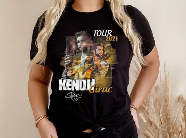 Hot Kendji Girac Tour 2021 Signature Shirt 3