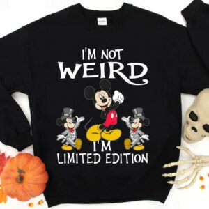 Hot Mickey Mouse I'm Weird I'm Limited Edition Shirt 5