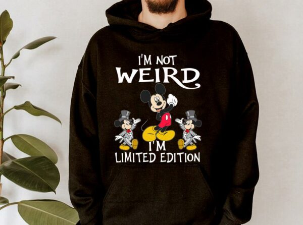Hot Mickey Mouse I'm Weird I'm Limited Edition Shirt 4