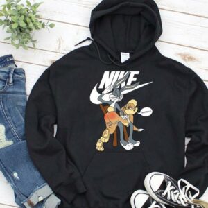 Limited Nike Bugs Bunny Spanking Lola Just Do It Shirt 6