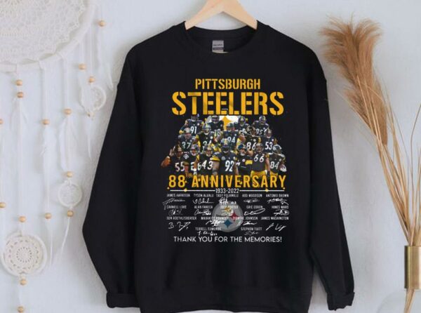 Limited Pittsburgh Steelers 88th Anniversary Shirt 2
