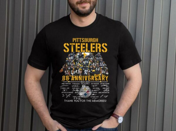 Limited Pittsburgh Steelers 88th Anniversary Shirt 4