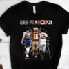 Limited San Francisco Team Sport Shirt, Stephen Curry Buster Posey Joe Montana Shirt 8