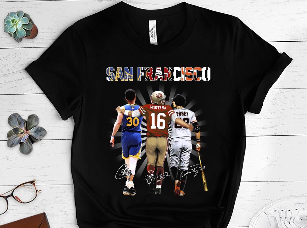 Limited San Francisco Team Sport Shirt, Stephen Curry Buster Posey Joe Montana Shirt 10 Limited San Francisco Team Sport Shirt, Stephen Curry Buster Posey Joe Montana Shirt