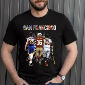Limited San Francisco Team Sport Shirt, Stephen Curry Buster Posey Joe Montana Shirt 7