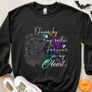 Original Coker Spaniel Once By My Side Forever In My Heart Shirt, Cocker Spaniel In My Heart Shirt 6
