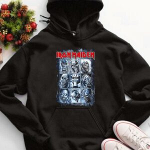 Premium Iron Maiden All Eddie Halloween Shirt, Iron Maiden Face Horror Heavy Metal Shirt, Iron Maiden Poster Shirt 7