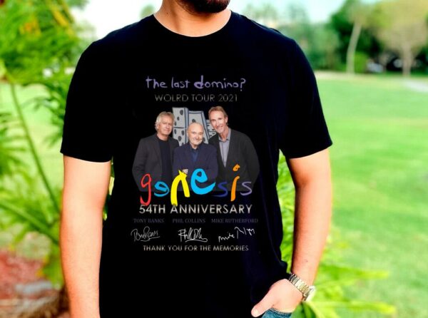 The Best Genesis Band 54th Anniversary Shirt 2