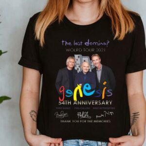 The Best Genesis Band 54th Anniversary Shirt 7