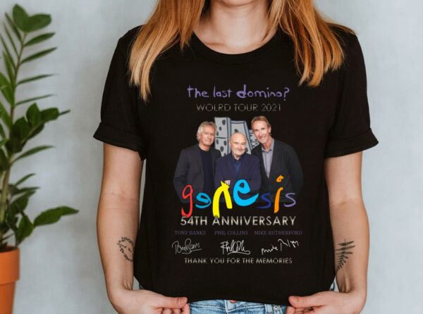 The Best Genesis Band 54th Anniversary Shirt 4
