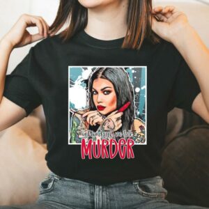 Vintage Bailey Sarian On Mondays We Talk Murder Shirt, Bailey Sarian Shirt 5