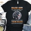 Vintage Chihuahua Michael myers Halloween Shirt, Chihuahua Back Off I've Got Enough Shirt 9