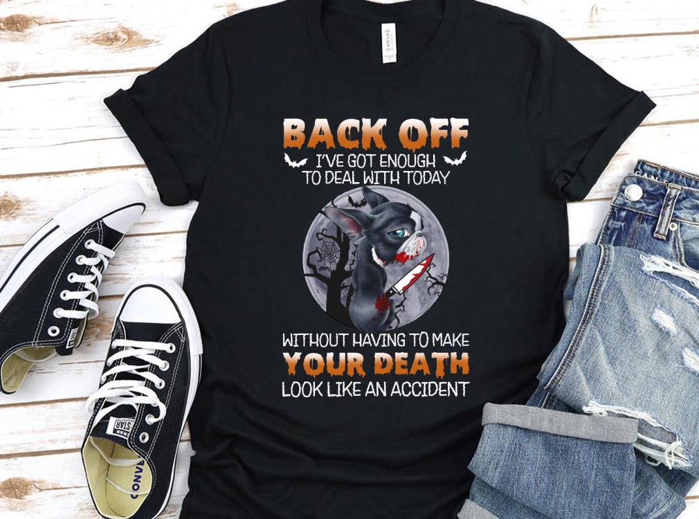 Vintage Chihuahua Michael myers Halloween Shirt, Chihuahua Back Off I've Got Enough Shirt 10 Vintage Chihuahua Michael myers Halloween Shirt, Chihuahua Back Off I've Got Enough Shirt