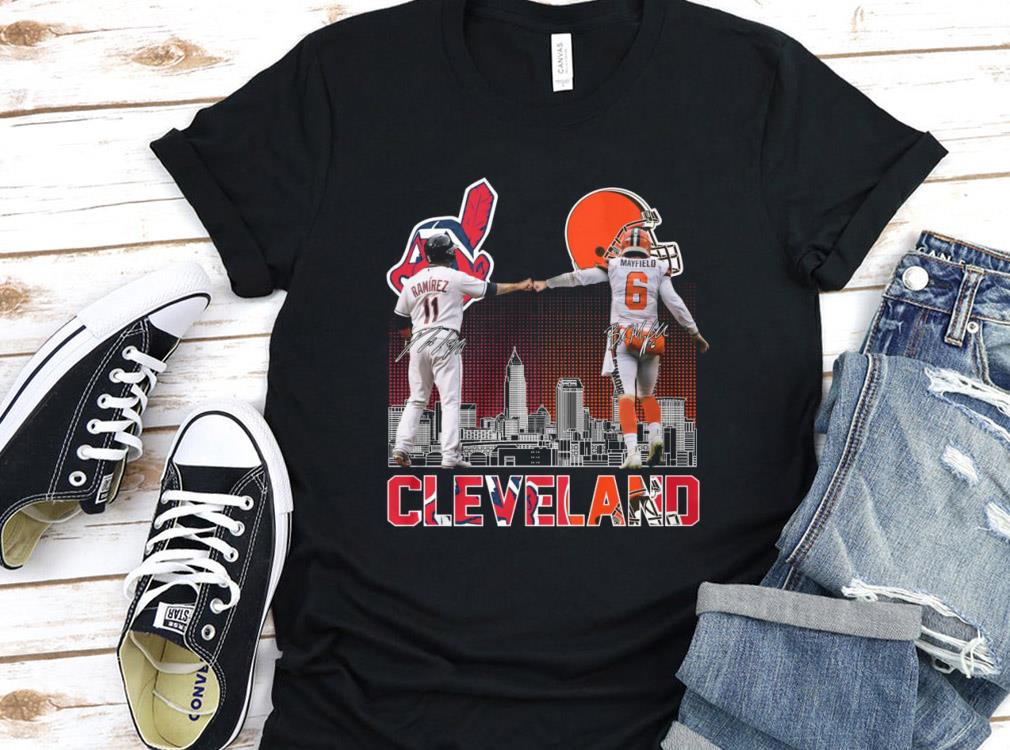 Vintage Cleveland Indians Ramirez And Cleveland Browns Mayfield Shirt, Jose Ramirez and Baker Mayfield Shirt 10 Vintage Cleveland Indians Ramirez And Cleveland Browns Mayfield Shirt, Jose Ramirez and Baker Mayfield Shirt