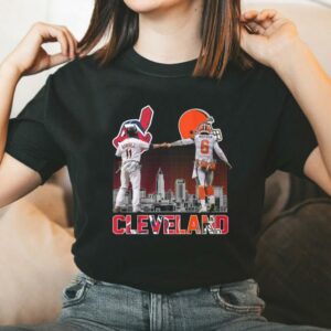 Vintage Cleveland Indians Ramirez And Cleveland Browns Mayfield Shirt, Jose Ramirez and Baker Mayfield Shirt 5