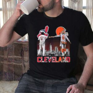 Vintage Cleveland Indians Ramirez And Cleveland Browns Mayfield Shirt, Jose Ramirez and Baker Mayfield Shirt 7