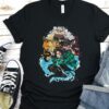 Vintage Demon Slayer Kimetsu no Yaiba Shirt, Tanjiro Kamado and Friends Shirt, Demon Slayer Character Shirt 8