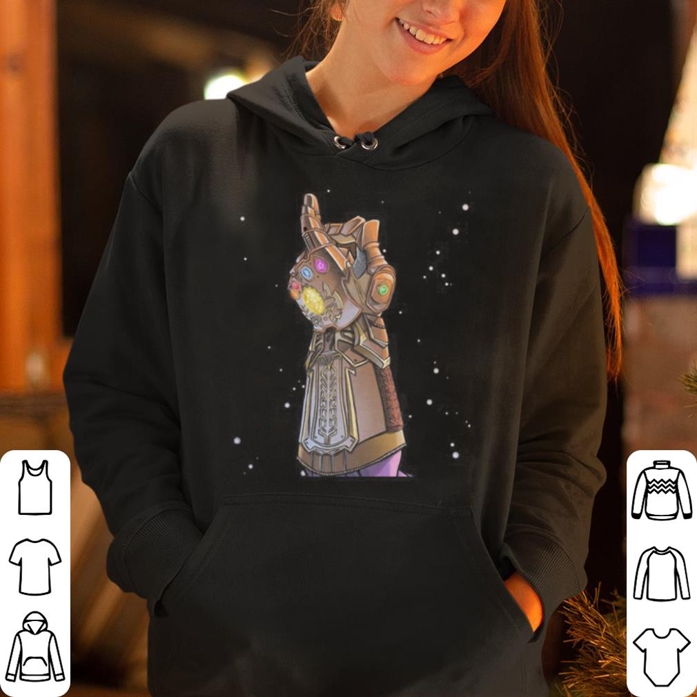 Avengers Endgame Thanos infinity gauntlet and snapped his hands shirt 4 - Avengers Endgame Thanos infinity gauntlet and snapped his hands shirt