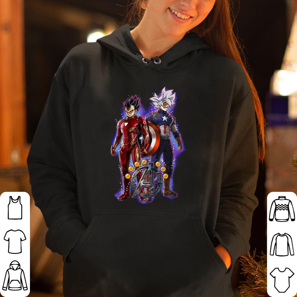Goku and vegeta dragon ball z marvel avengers endgame shirt 4 - Goku and vegeta dragon ball z marvel avengers endgame shirt