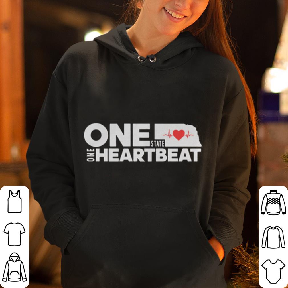 One State One Heartbeat Nebraska shirt 4 - One State One Heartbeat Nebraska shirt