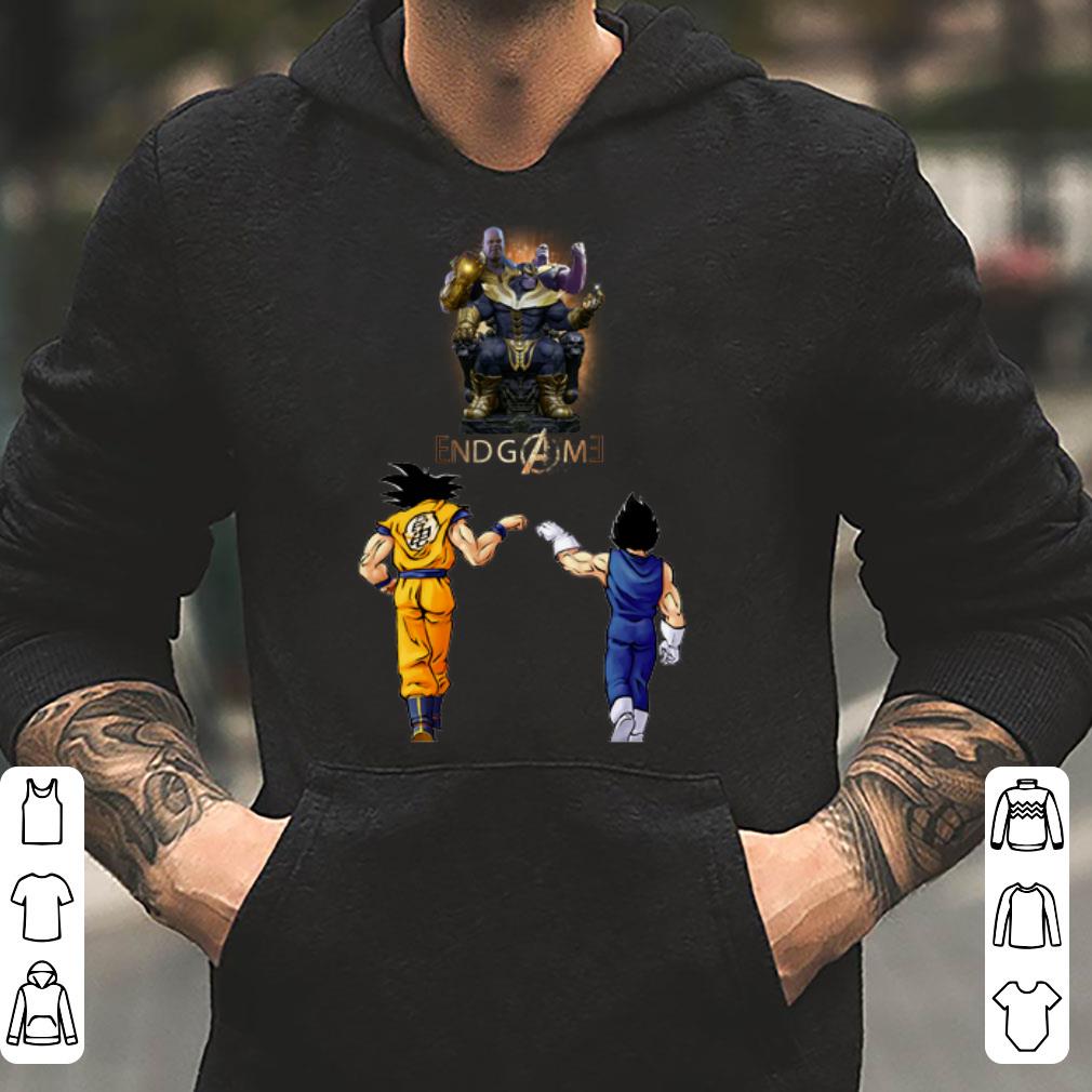 Thanos Endgame Goku And Vegeta shirt 4 - Thanos Endgame Goku And Vegeta shirt