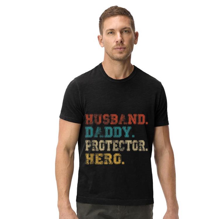 Husband Daddy Protector Hero Fathers Day shirt Husband Daddy Protector Hero Fathers Day shirt 4 - Husband Daddy Protector Hero Fathers Day shirt